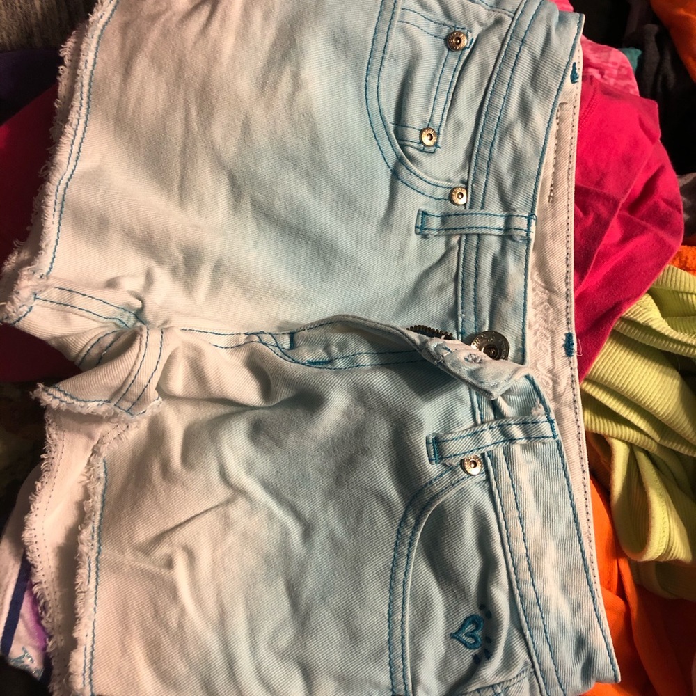 Girls jean shorts